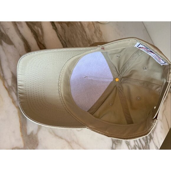 Beige Bridge Nut Peanut Hat Cap Adjustable Strapback - Picture 4 of 5